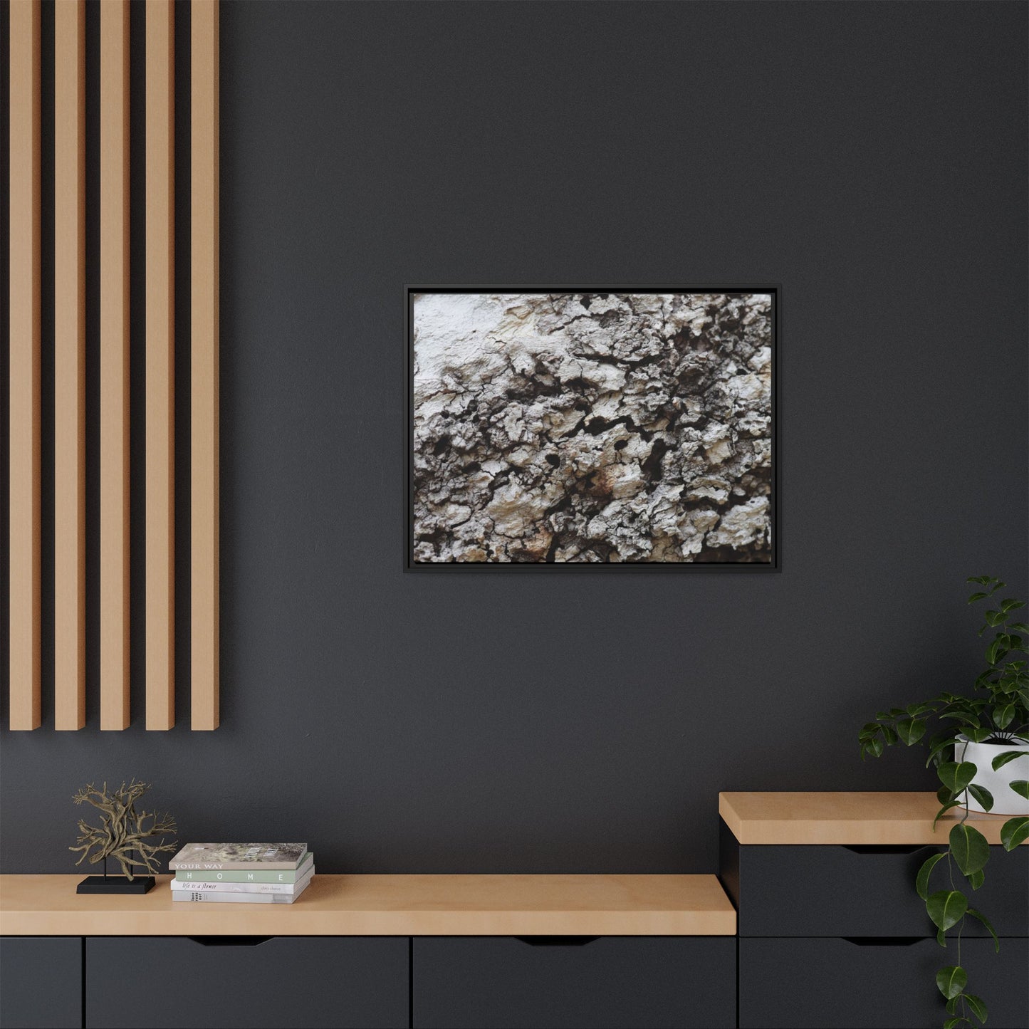 Cracked Terrain - Unique Stretched Canvas Wall Art - Art By Earth