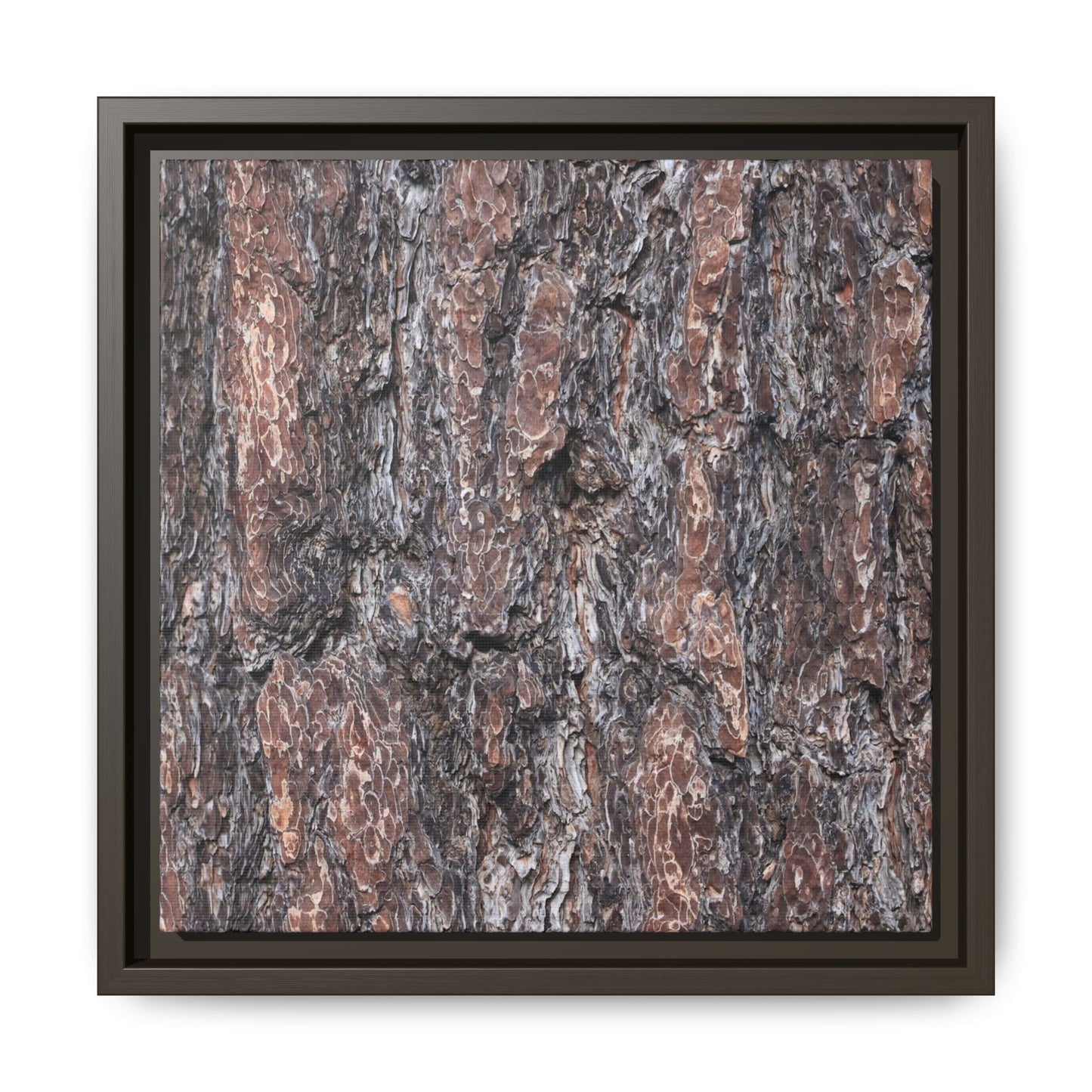 Echoes of Wood - Unique Stretched Canvas Wall Art