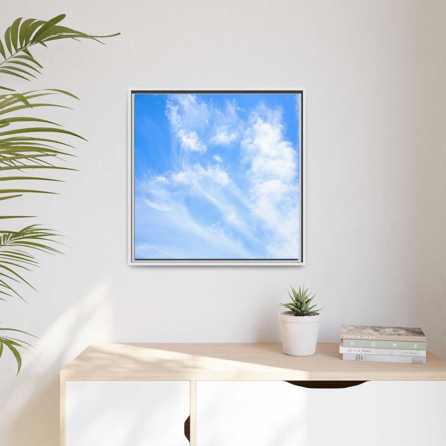 Azure Dreaming - Unique Stretched Canvas Wall Art - Art By Earth