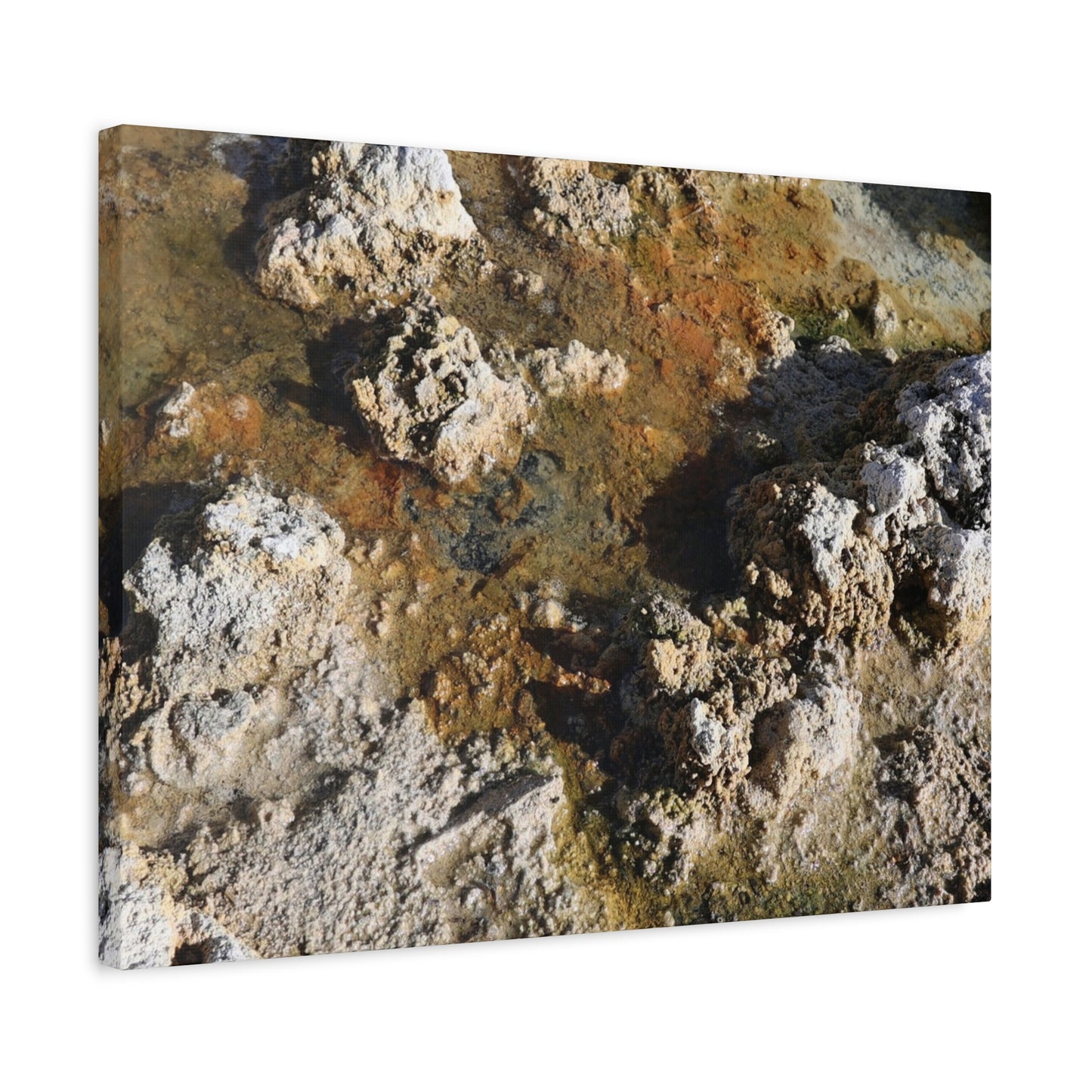 Mineral Landscape - Unique Frameless Canvas Wall Art