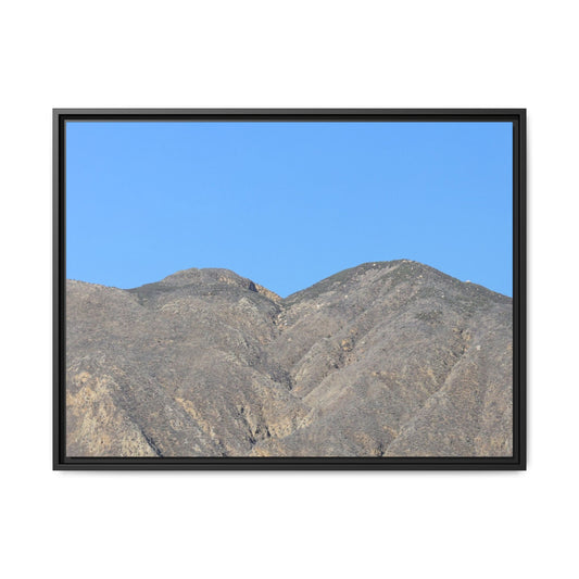 Arid Mountain Breath - Unique Stretched Canvas Wall Art - Art By Earth