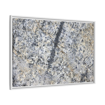 Granite Bubbles - Unique Stretched Canvas Wall Art - Art By Earth