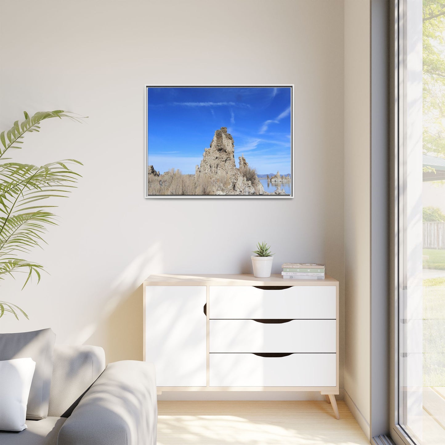 Mono Lake Sentinels - Unique Stretched Canvas Wall Art
