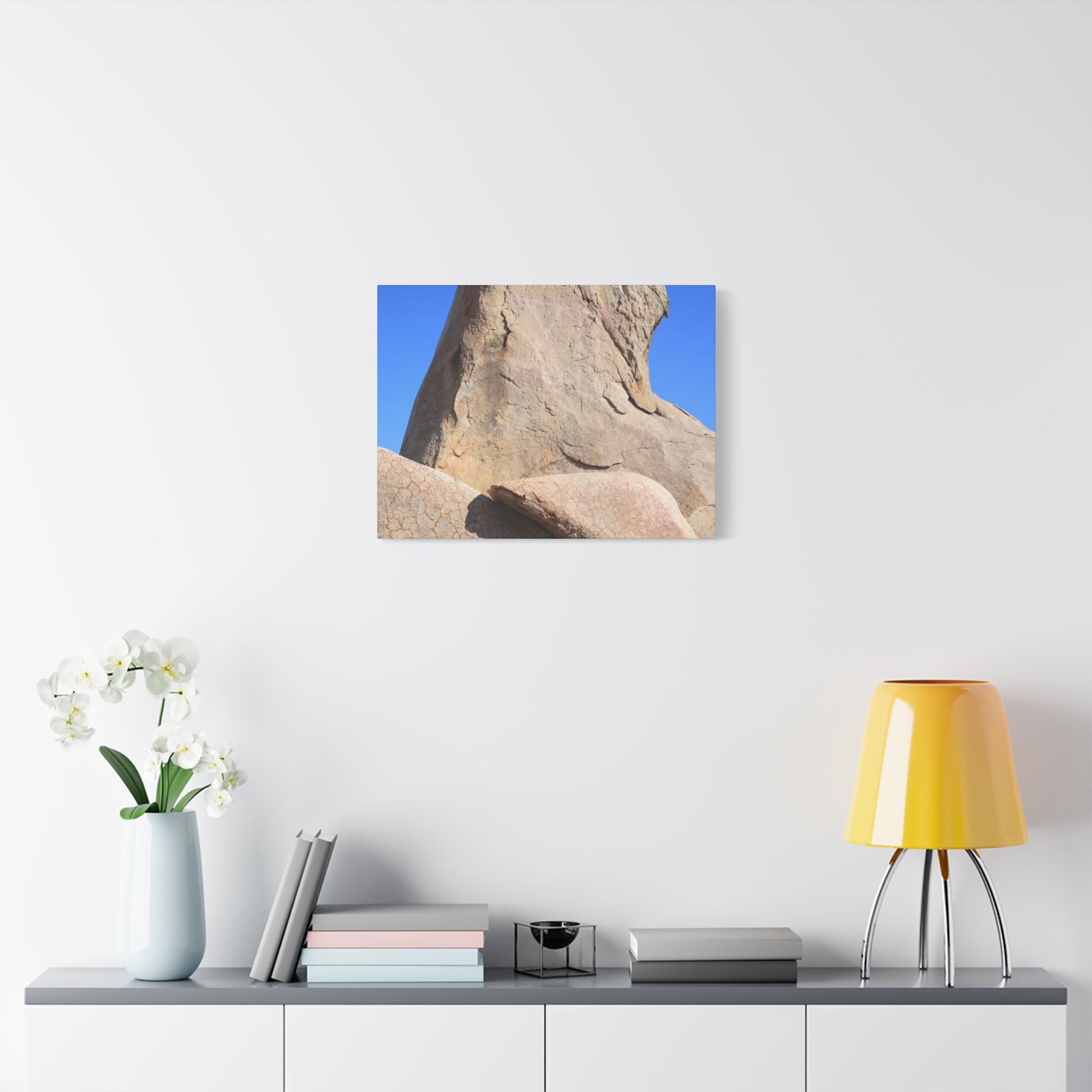 Boulder's Embrace - Unique Frameless Canvas Wall Art - Art By Earth