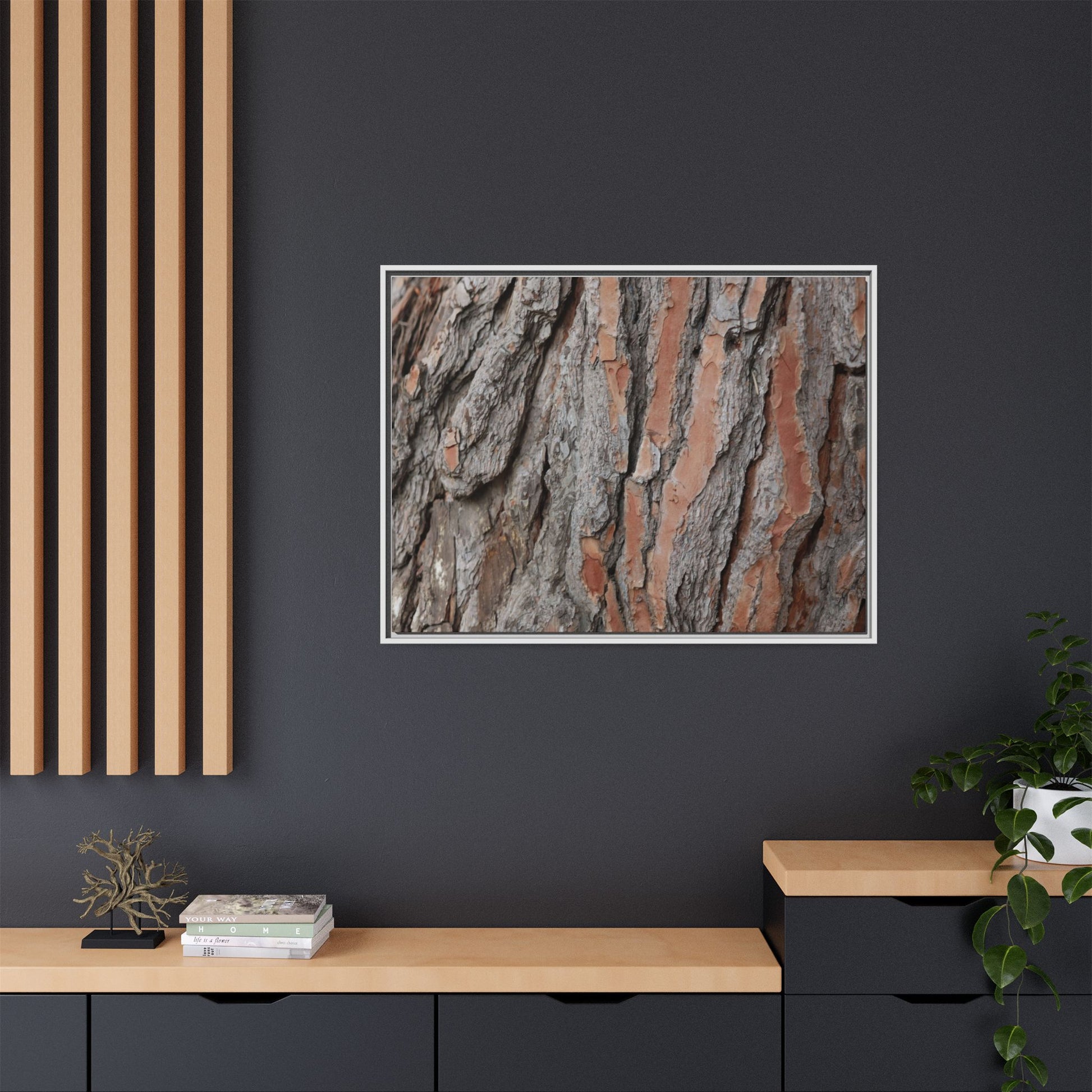 Woodland Layers - Unique Stretched Canvas Wall Art - Art By Earth