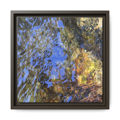 Watery Kaleidoscope - Unique Stretched Canvas Wall Art - Art By Earth