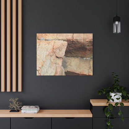 Layered Echoes - Unique Frameless Canvas Wall Art - Art By Earth