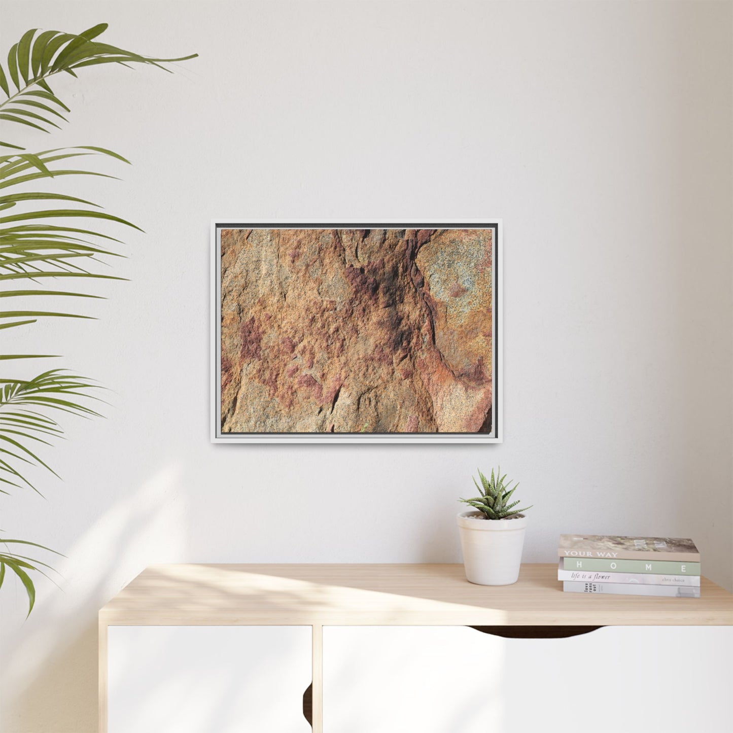 Russet Stone - Unique Stretched Canvas Wall Art - Art By Earth