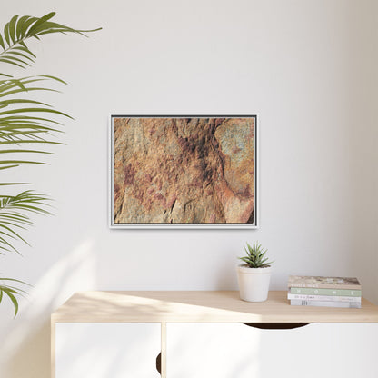 Russet Stone - Unique Stretched Canvas Wall Art - Art By Earth