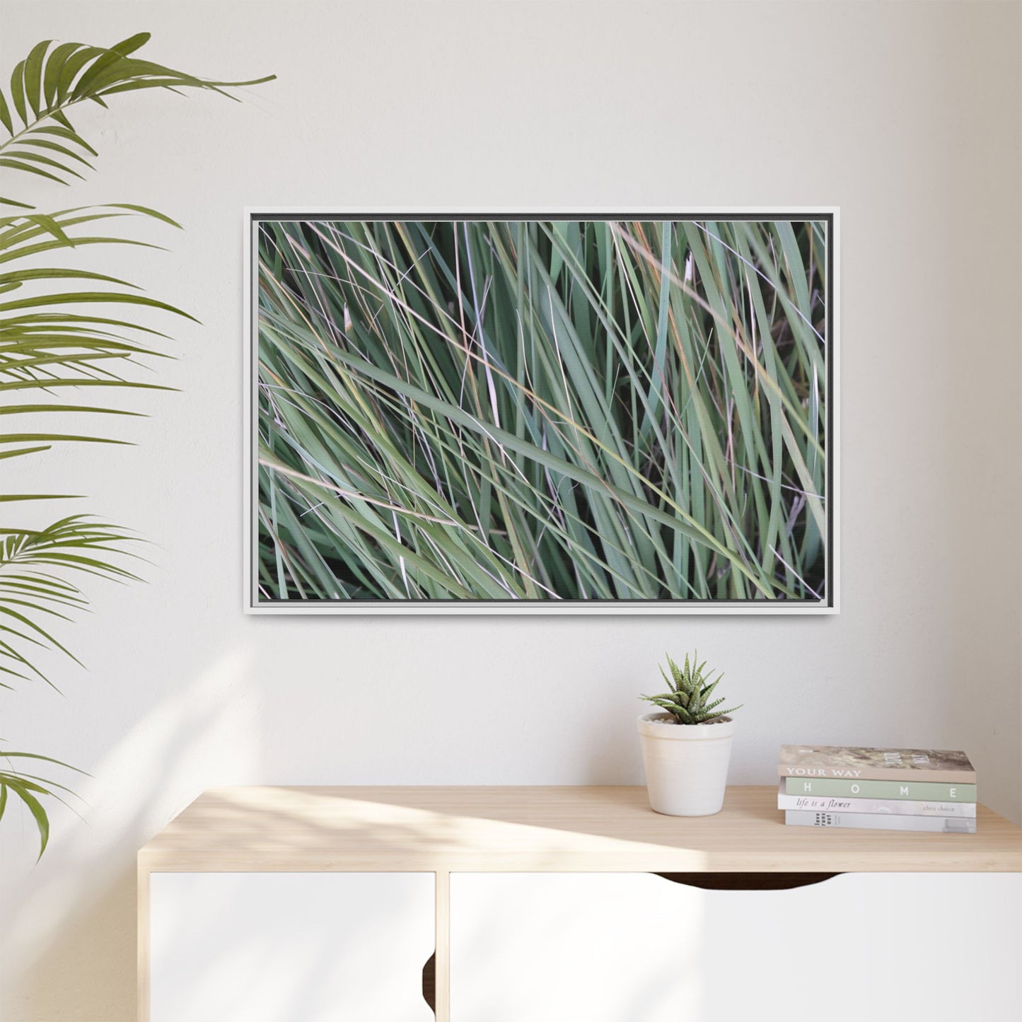 Grassland Symphony - Unique Stretched Canvas Wall Art - Art By Earth