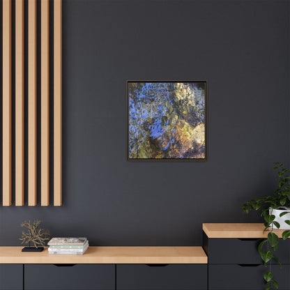 Aquatic Kaleidoscope - Unique Stretched Canvas Wall Art - Art By Earth