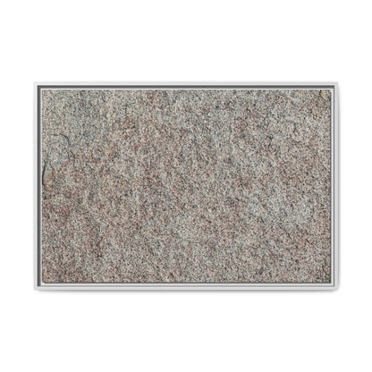 Granular Whispers - Unique Stretched Canvas Wall Art - Art By Earth