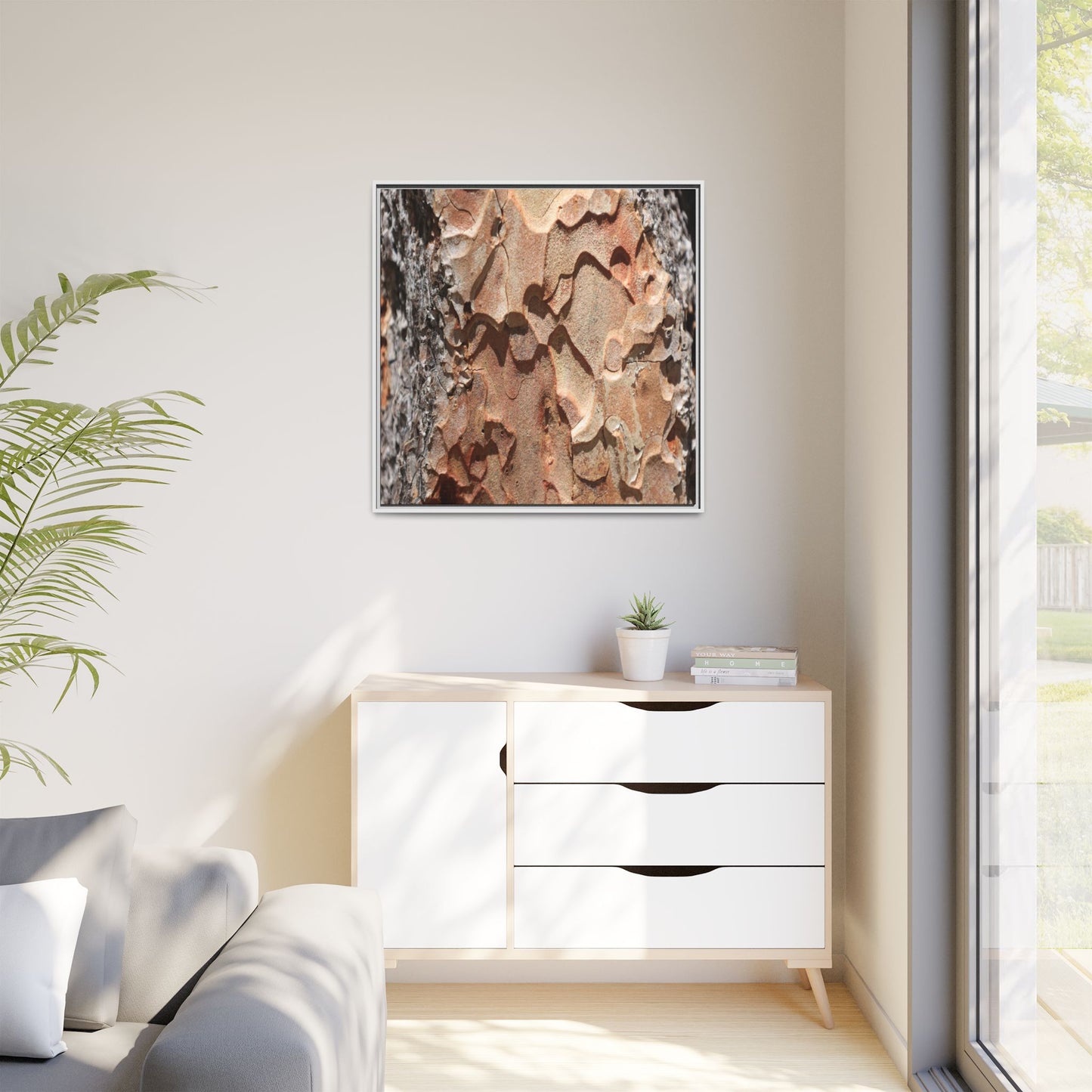 Rust and Stone - Unique Stretched Canvas Wall Art - Art By Earth