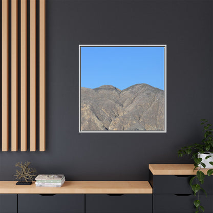 Arid Mountain Breath - Unique Stretched Canvas Wall Art - Art By Earth