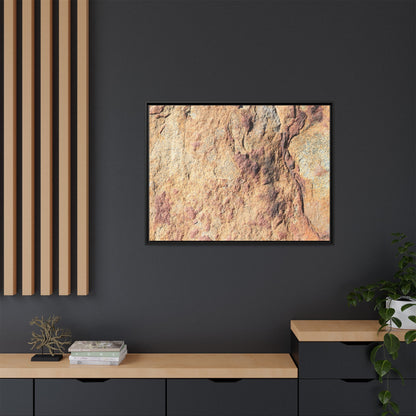 Fractal Stone - Unique Stretched Canvas Wall Art - Art By Earth