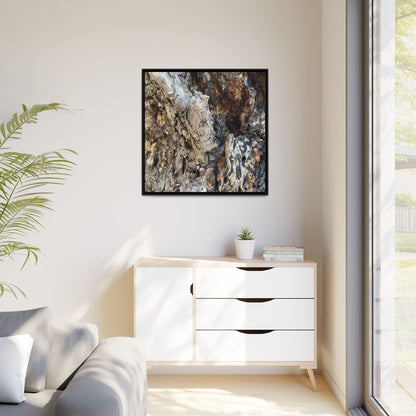 Ancient Tree Texture - Unique Stretched Canvas Wall Art - Art By Earth