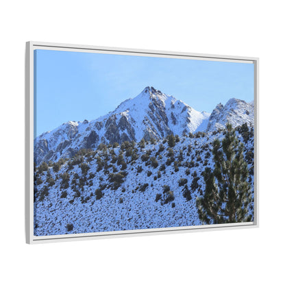 Snow's Embrace - Unique Stretched Canvas Wall Art
