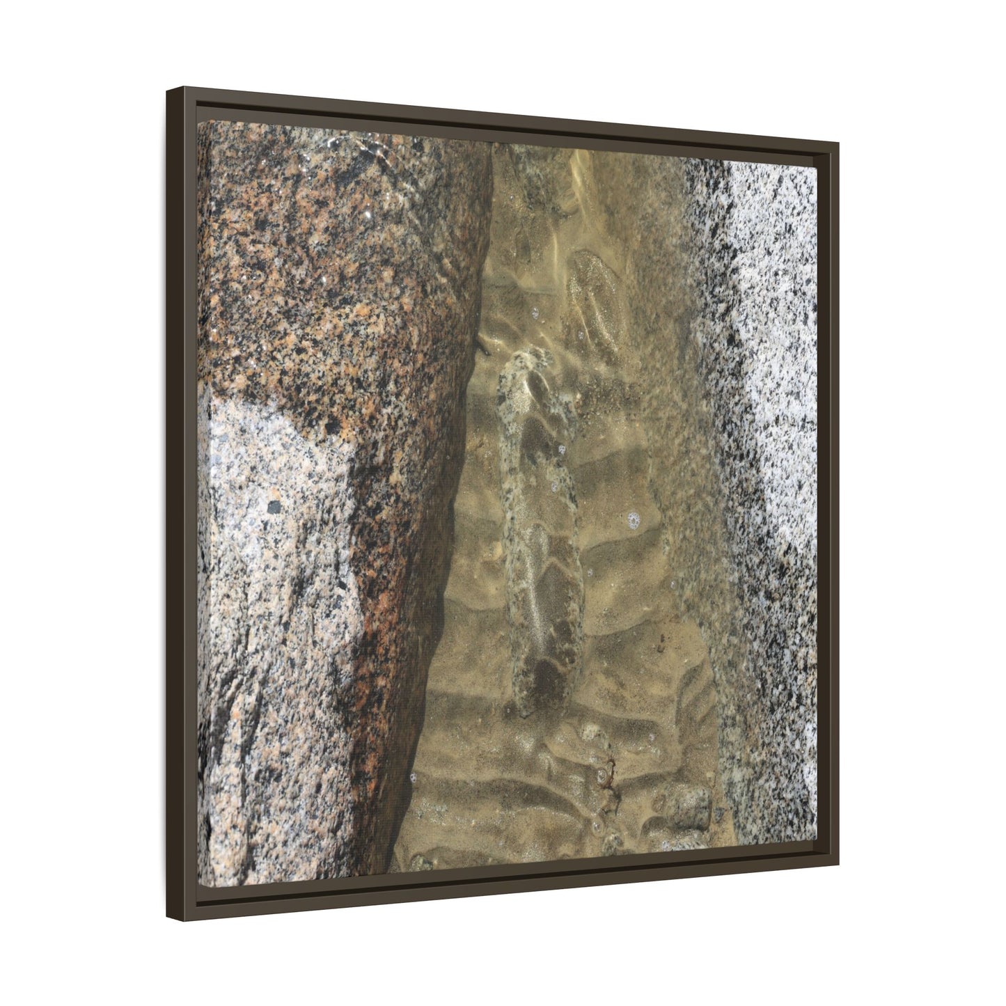 Between Concrete Walls - Unique Stretched Canvas Wall Art - Art By Earth