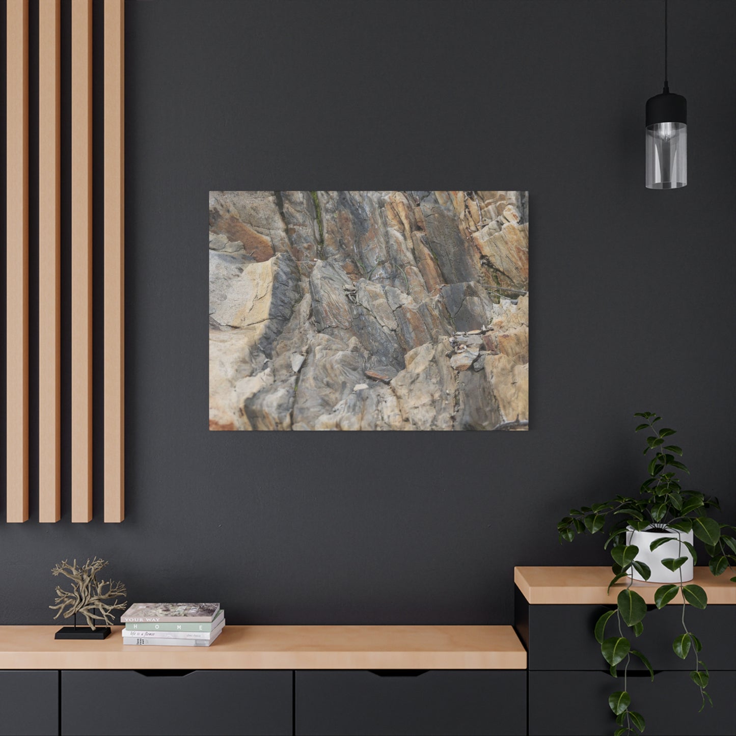 Fractured Memory - Unique Frameless Canvas Wall Art - Art By Earth