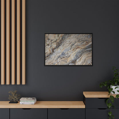 Layers of Earth's History - Unique Stretched Canvas Wall Art - Art By Earth