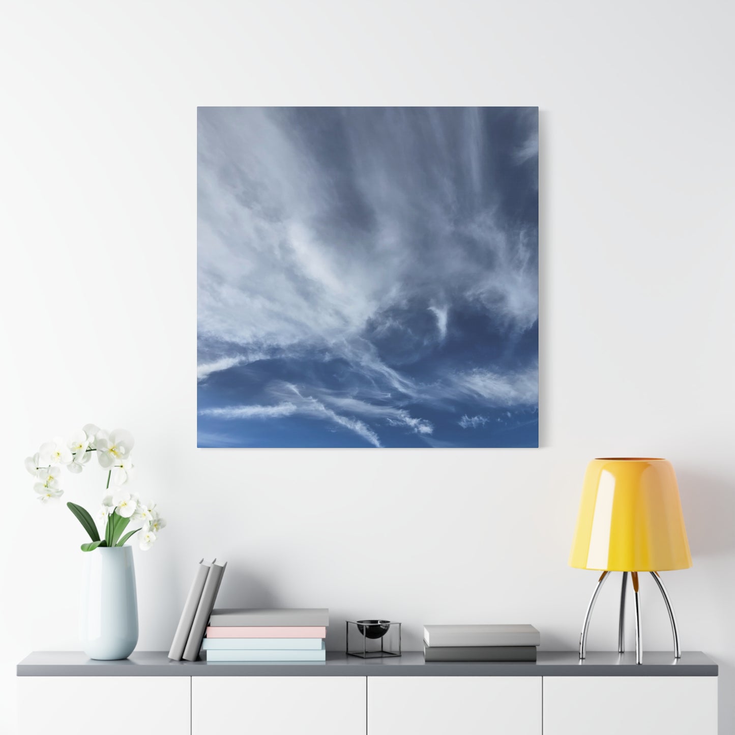 Whispers of the Celestial Realm - Unique Frameless Canvas Wall Art - Art By Earth