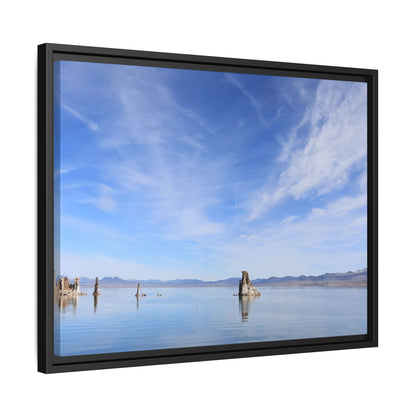 Whispers of Stillness - Unique Stretched Canvas Wall Art