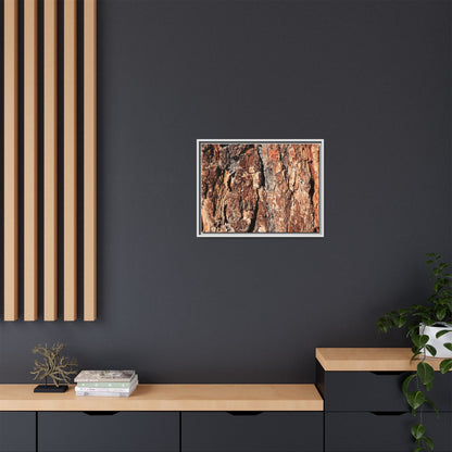Nature's Rugged Canvas - Unique Stretched Canvas Wall Art