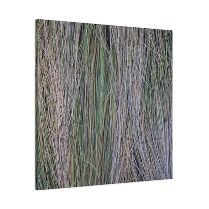 Whispers of Grass - Unique Frameless Canvas Wall Art - Art By Earth