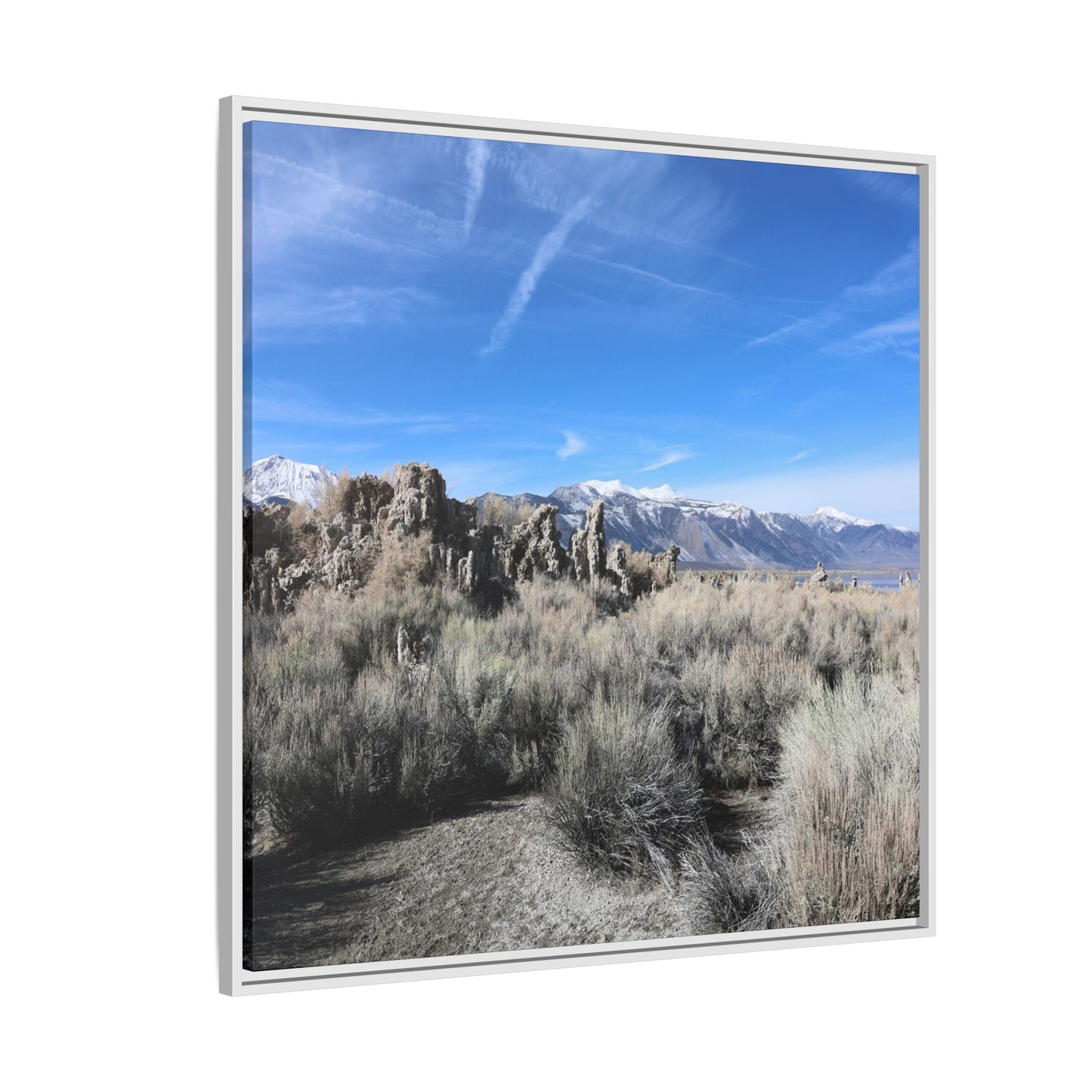 Whispers of the Sagebrush Steppe - Unique Stretched Canvas Wall Art