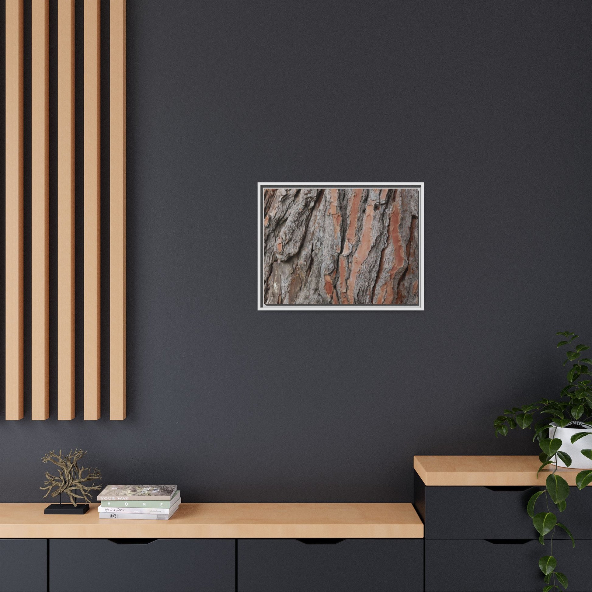 Woodland Layers - Unique Stretched Canvas Wall Art - Art By Earth