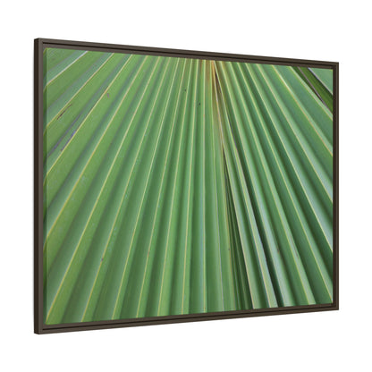 Verdant Veins - Unique Stretched Canvas Wall Art - Art By Earth