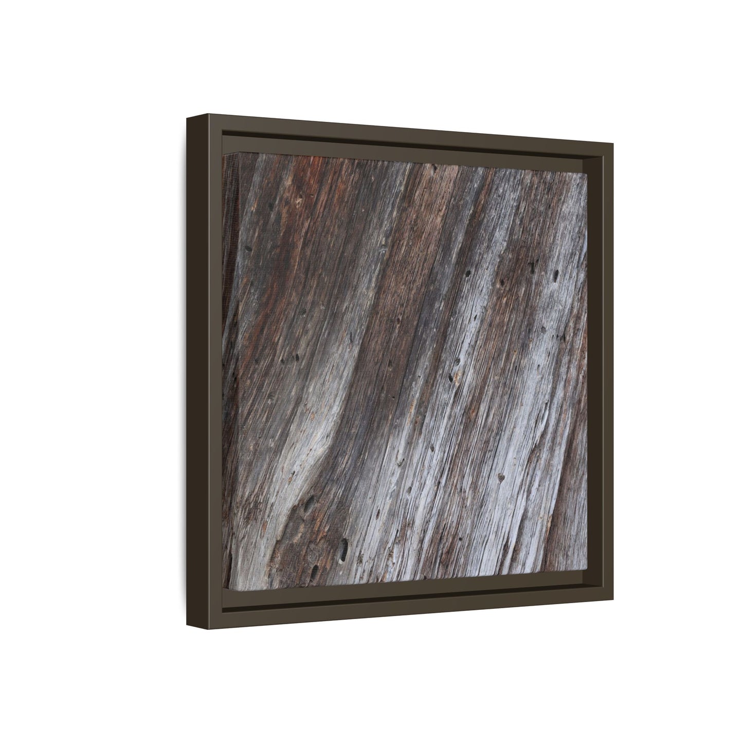 Aged Timber Texture - Unique Stretched Canvas Wall Art - Art By Earth