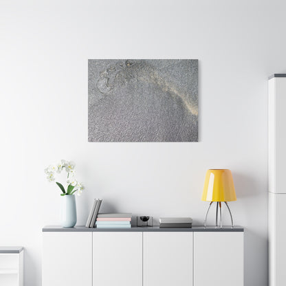 Ephemeral Whispers of Granite - Unique Frameless Canvas Wall Art - Art By Earth