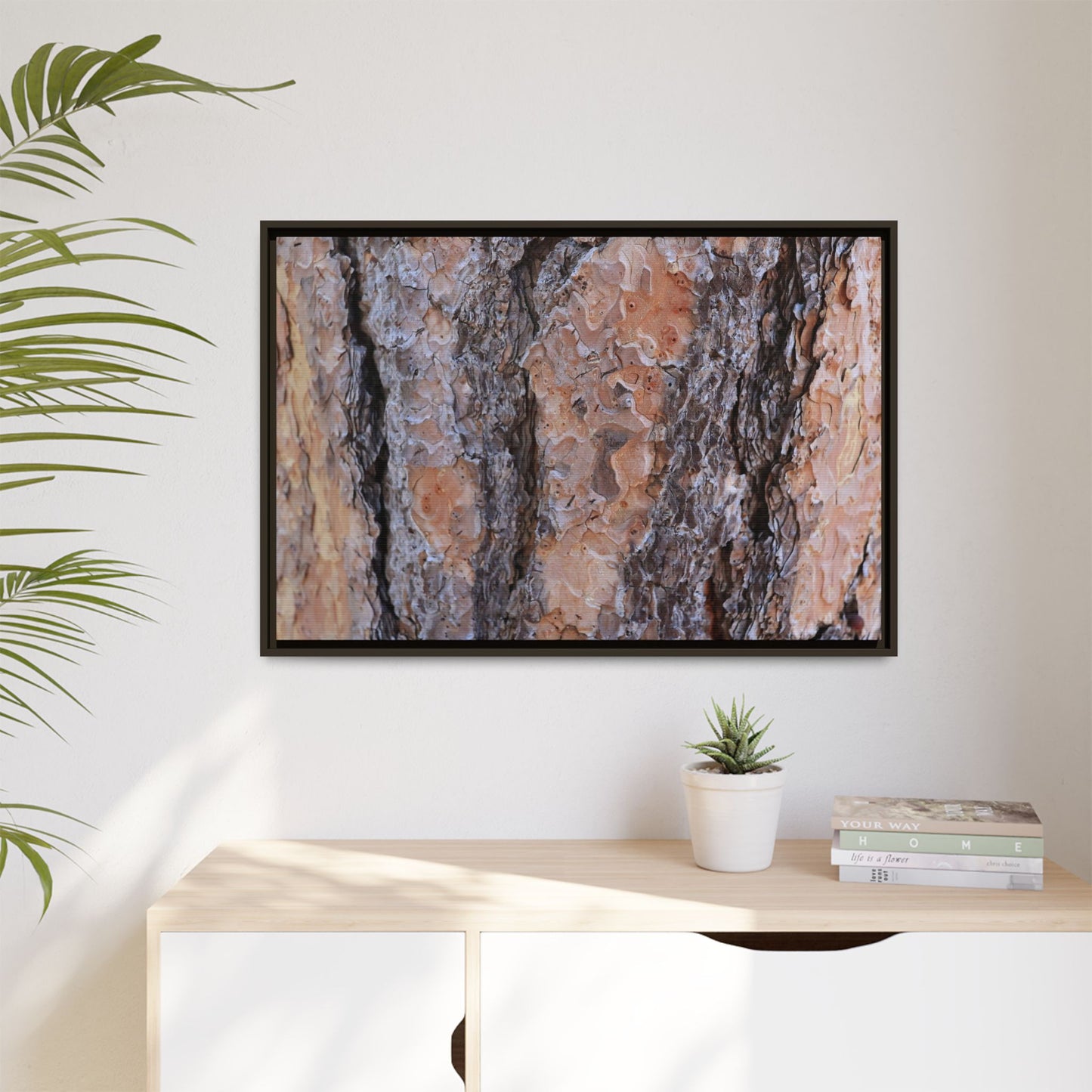 Earthy Embrace - Unique Stretched Canvas Wall Art - Art By Earth