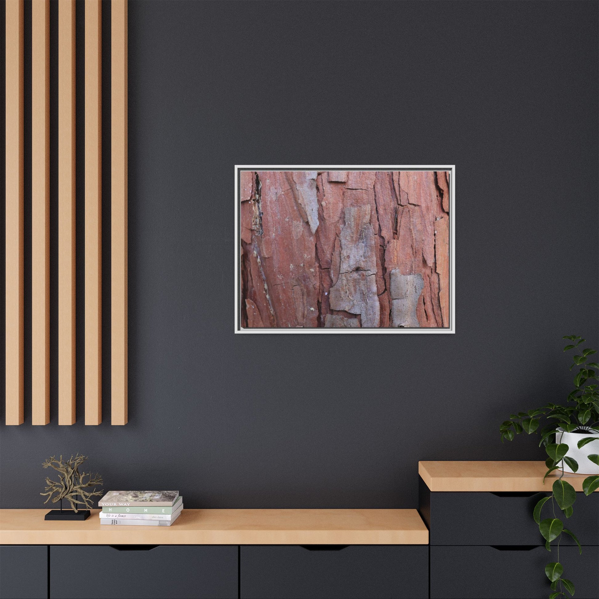 Peeling Bark - Unique Stretched Canvas Wall Art - Art By Earth