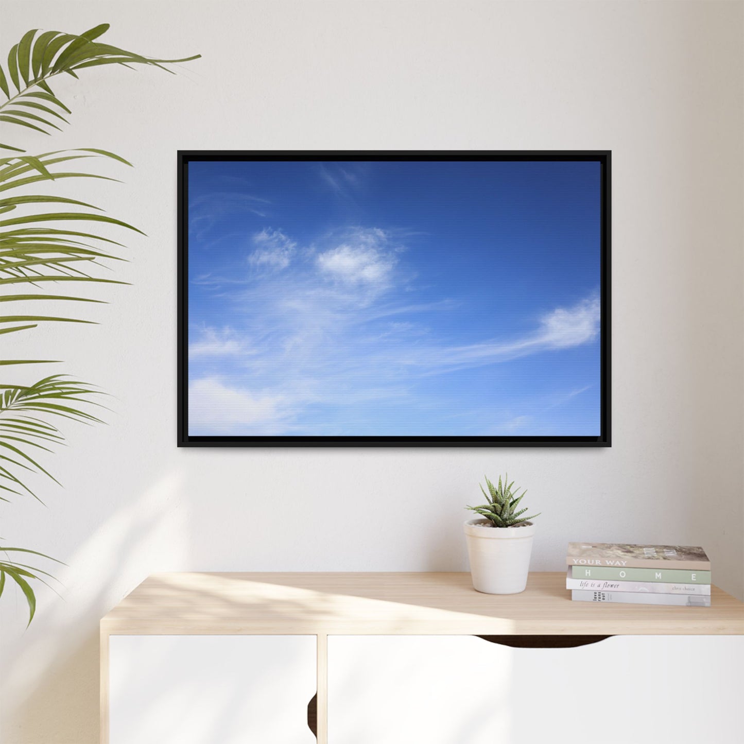Blue Serenity - Unique Stretched Canvas Wall Art - Art By Earth