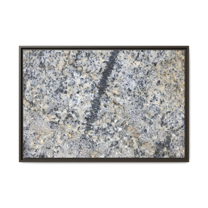 Granite Bubbles - Unique Stretched Canvas Wall Art - Art By Earth