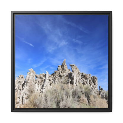 Frozen Sentinels - Unique Stretched Canvas Wall Art