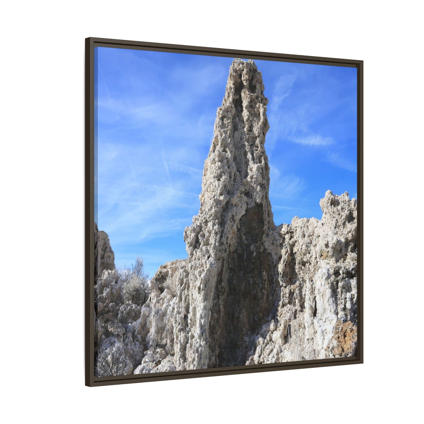 Sentinel of Stone - Unique Stretched Canvas Wall Art