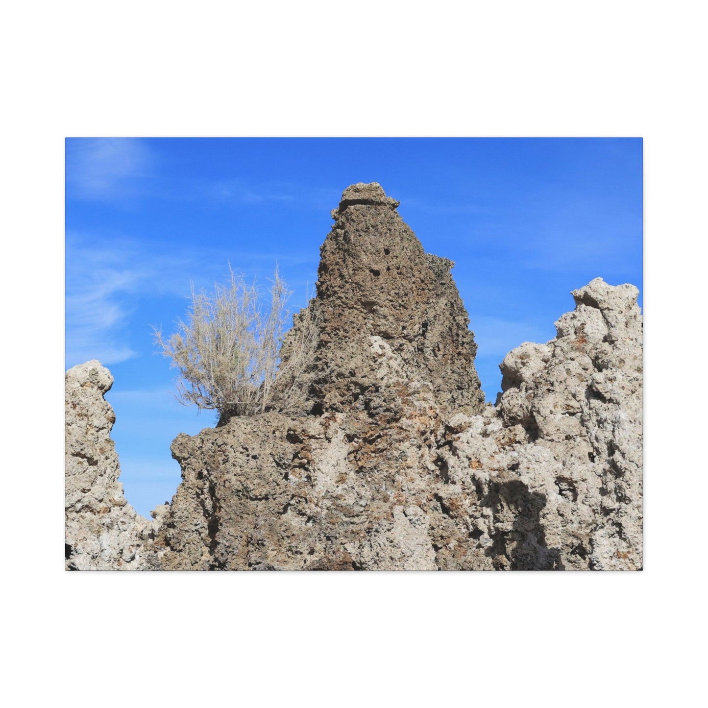 Towering Sentinels of Stone - Unique Frameless Canvas Wall Art