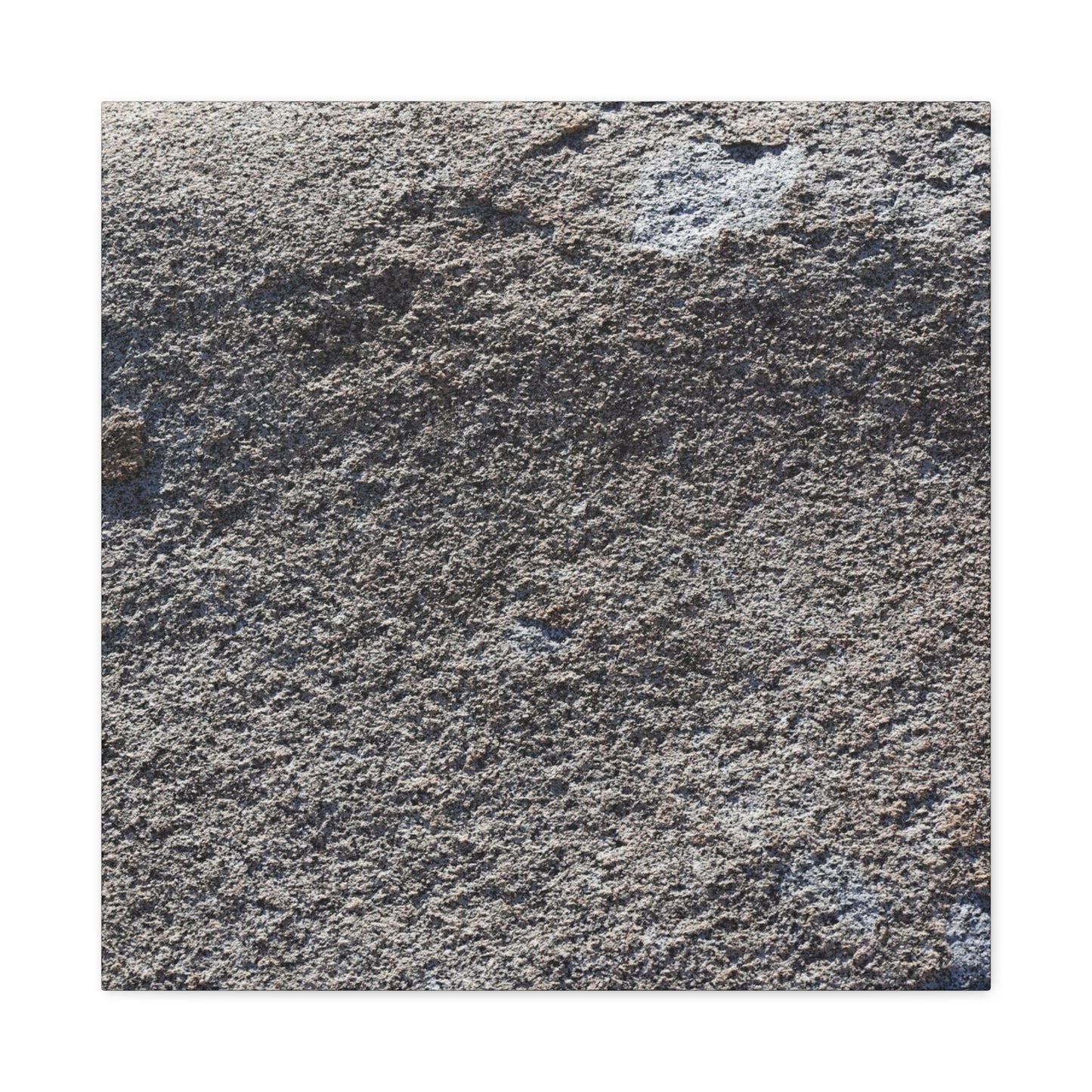 Textured Ground Surface - Unique Frameless Canvas Wall Art