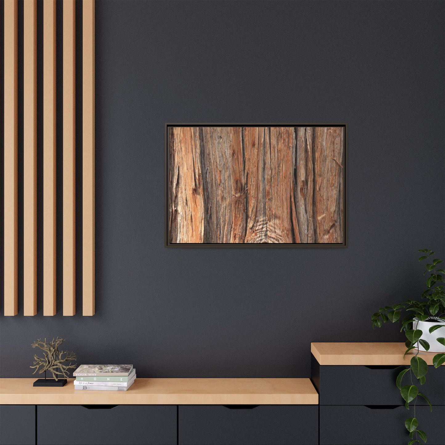 Echoes of Timber - Unique Stretched Canvas Wall Art - Art By Earth