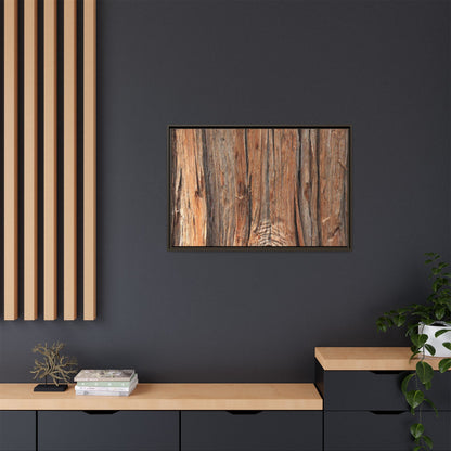 Echoes of Timber - Unique Stretched Canvas Wall Art - Art By Earth