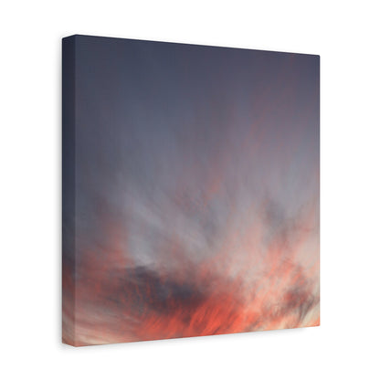 Ethereal Sunset - Unique Frameless Canvas Wall Art - Art By Earth