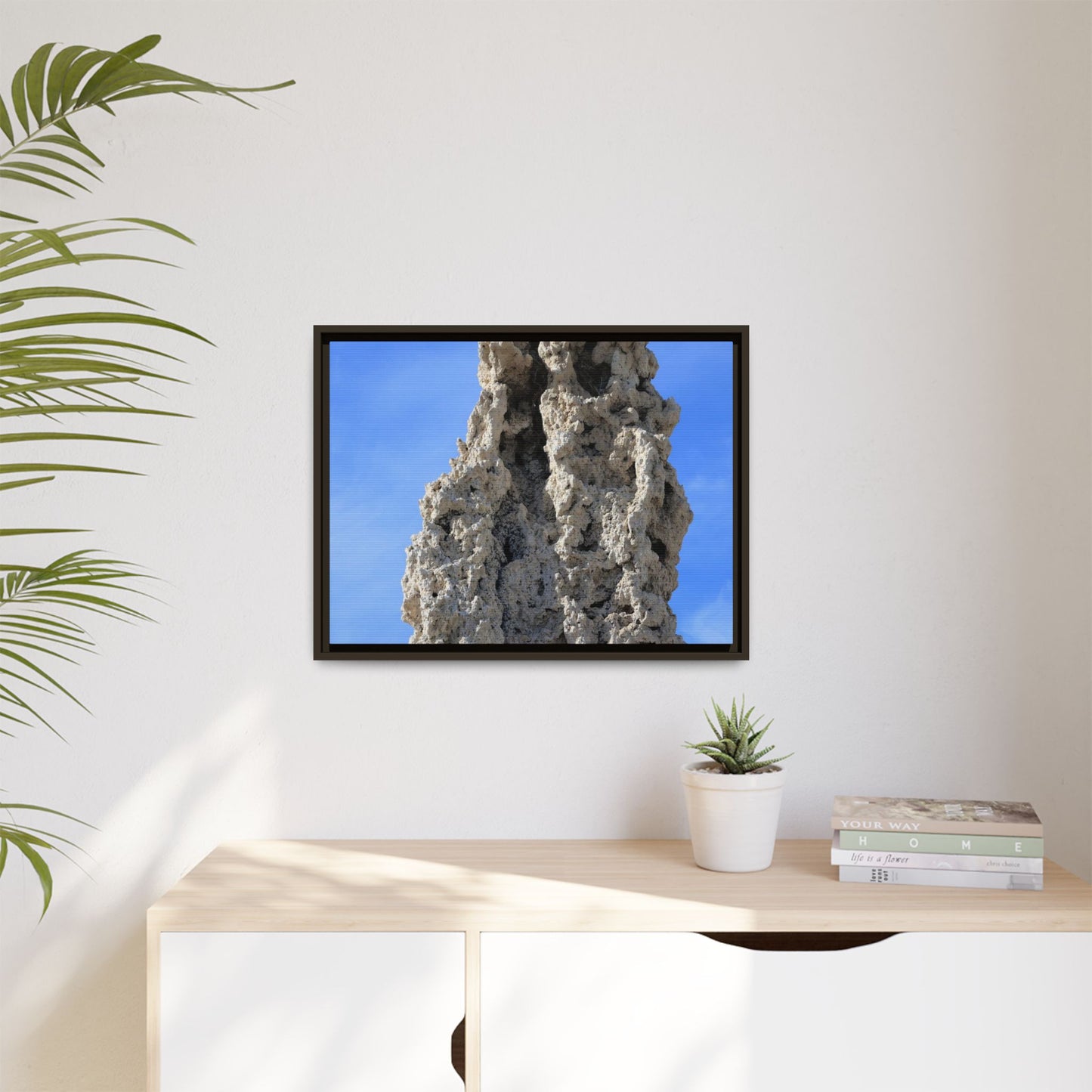 Stone Sentinel - Unique Stretched Canvas Wall Art