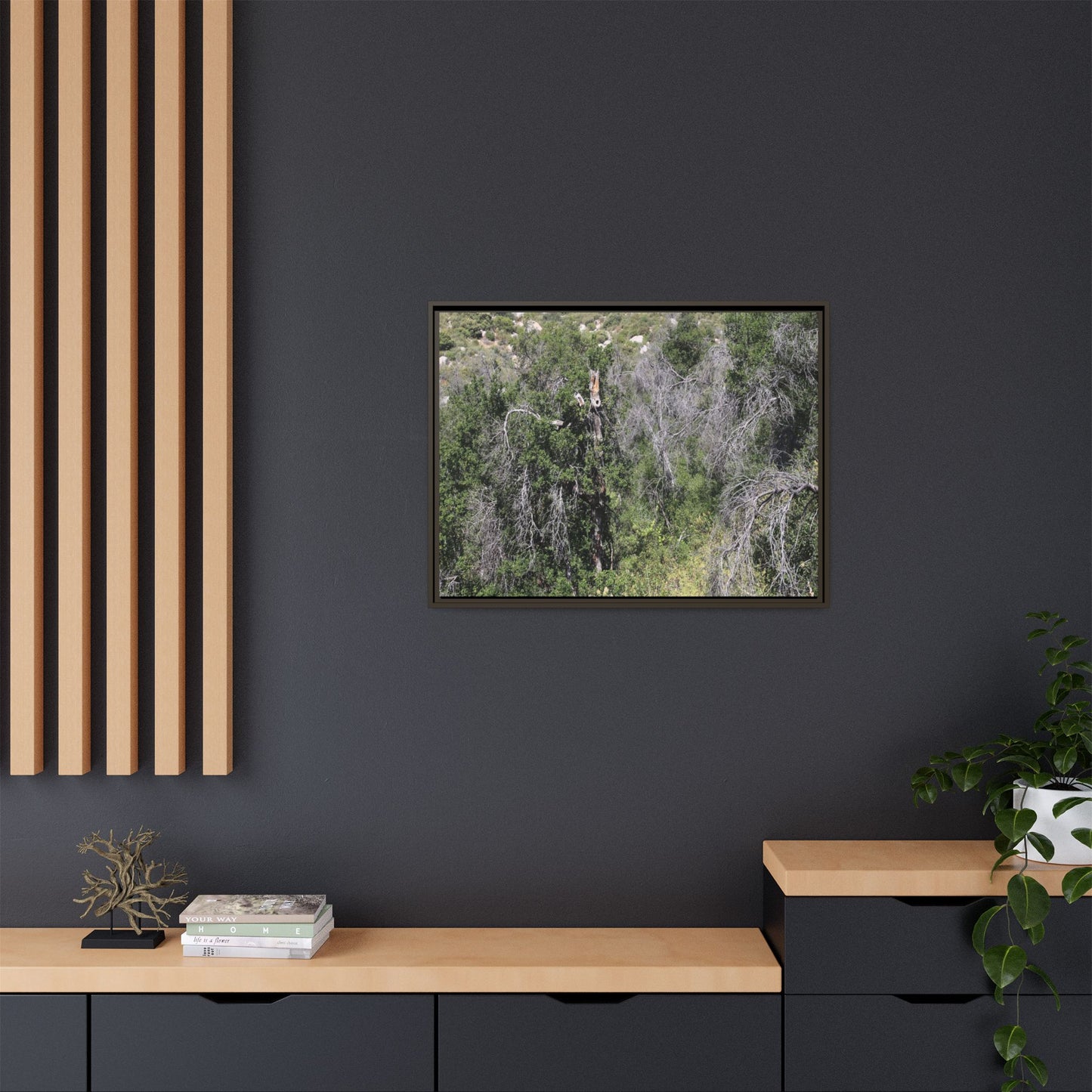 Forest Decline - Unique Stretched Canvas Wall Art