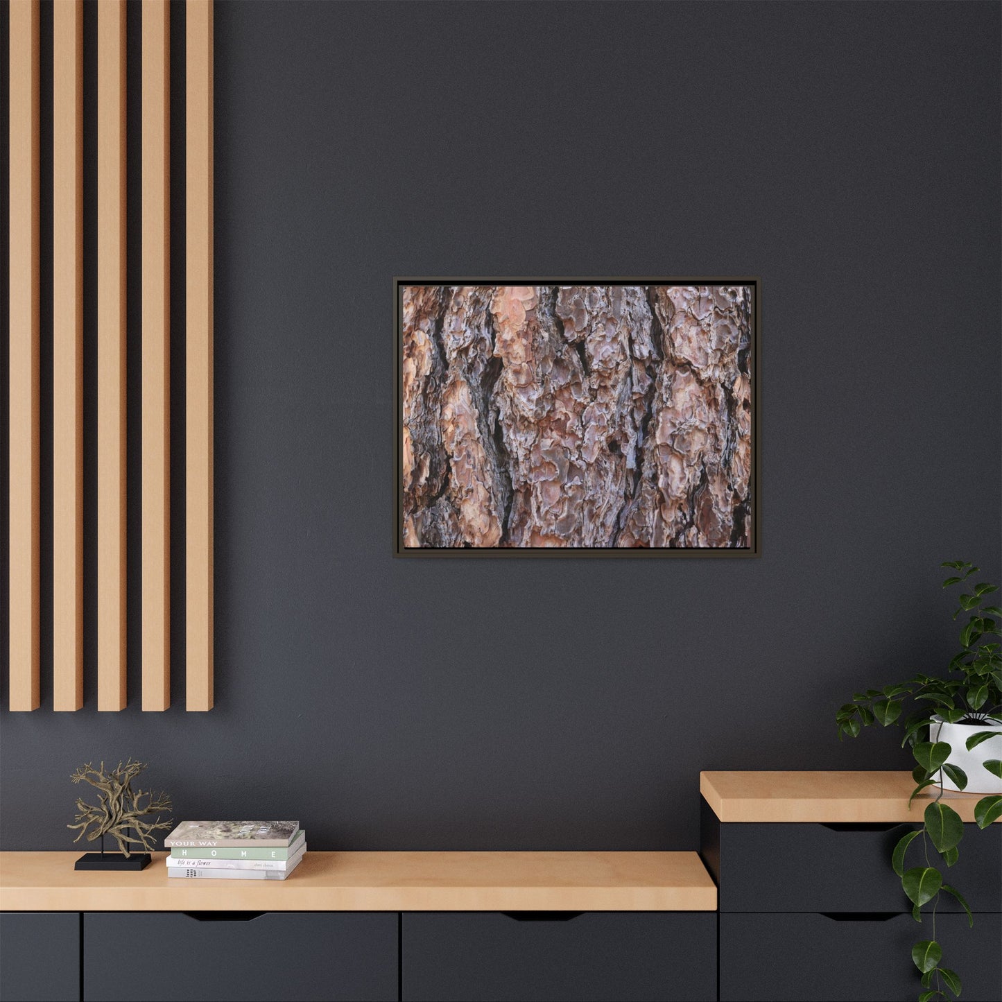 Layered Textures - Unique Stretched Canvas Wall Art - Art By Earth
