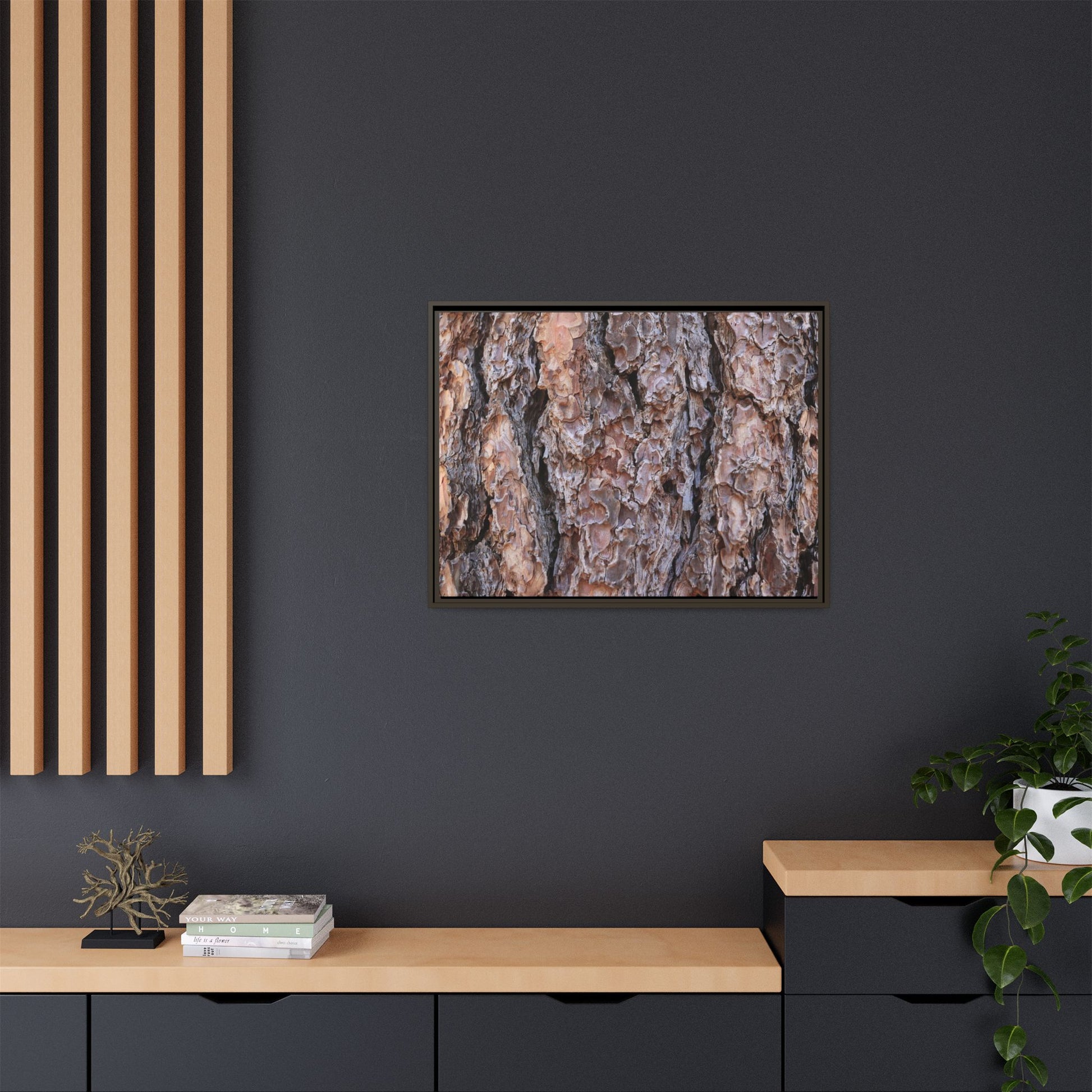 Layered Textures - Unique Stretched Canvas Wall Art - Art By Earth