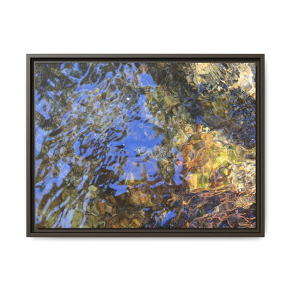 Watery Kaleidoscope - Unique Stretched Canvas Wall Art - Art By Earth