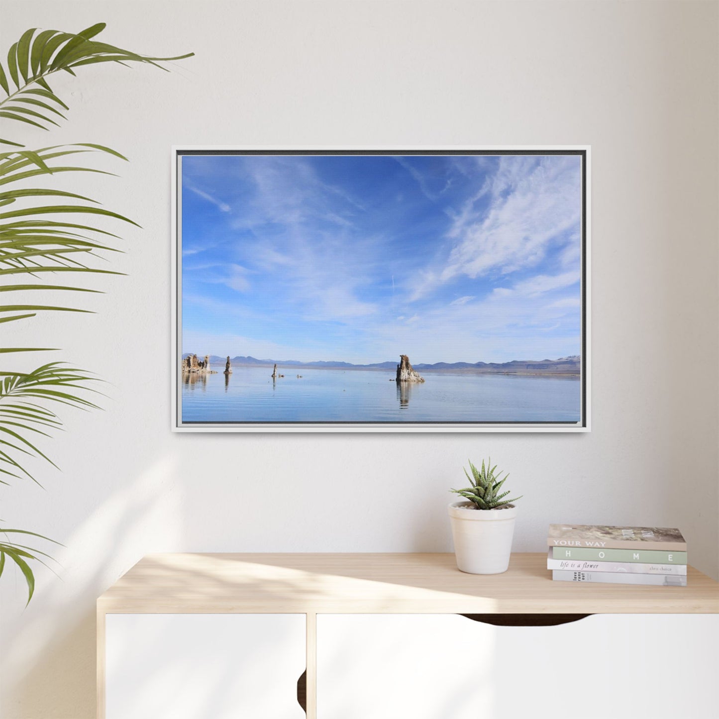 Whispers of Stillness - Unique Stretched Canvas Wall Art